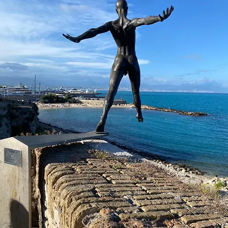 דירה Bord De Mer, Terrasse, A Pieds קאן