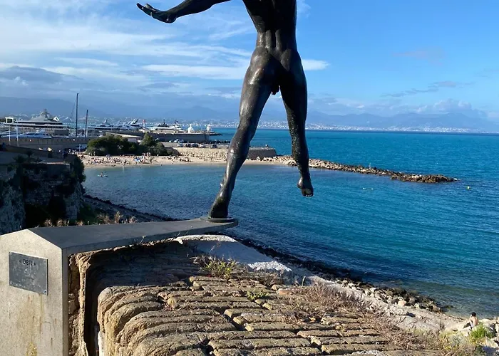 شقة Bord De Mer, Terrasse, A Pieds كان