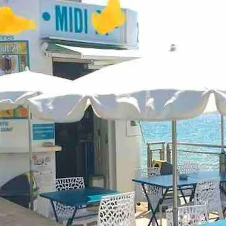 Bord De Mer, Terrasse, à Pieds Cannes